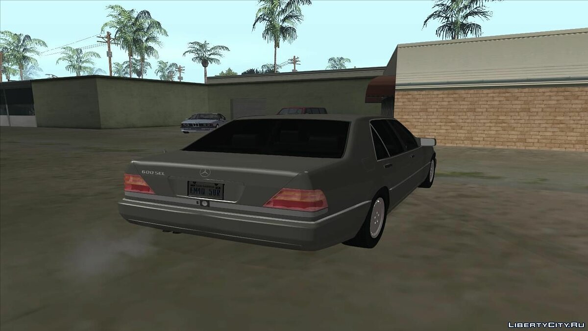 Скачать Mercedes-Benz 600SEL для GTA San Andreas