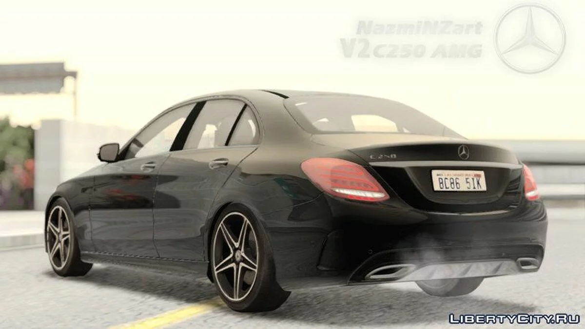 Mercedes Benz C250 AMG Line V2 / GTA San Andreas