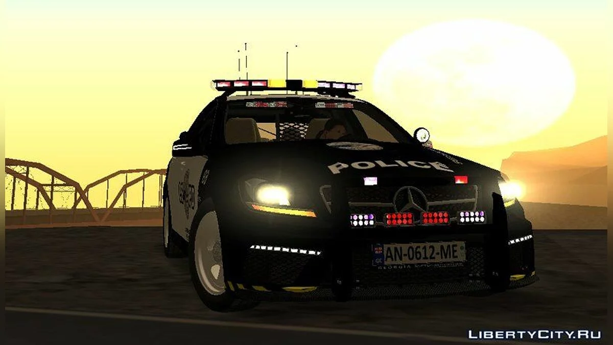 Mercedes-Benz C63 AMG 2010 Police / GTA San Andreas
