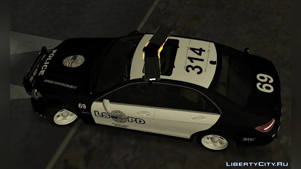Mercedes-Benz C63 AMG 2010 Police / GTA San Andreas