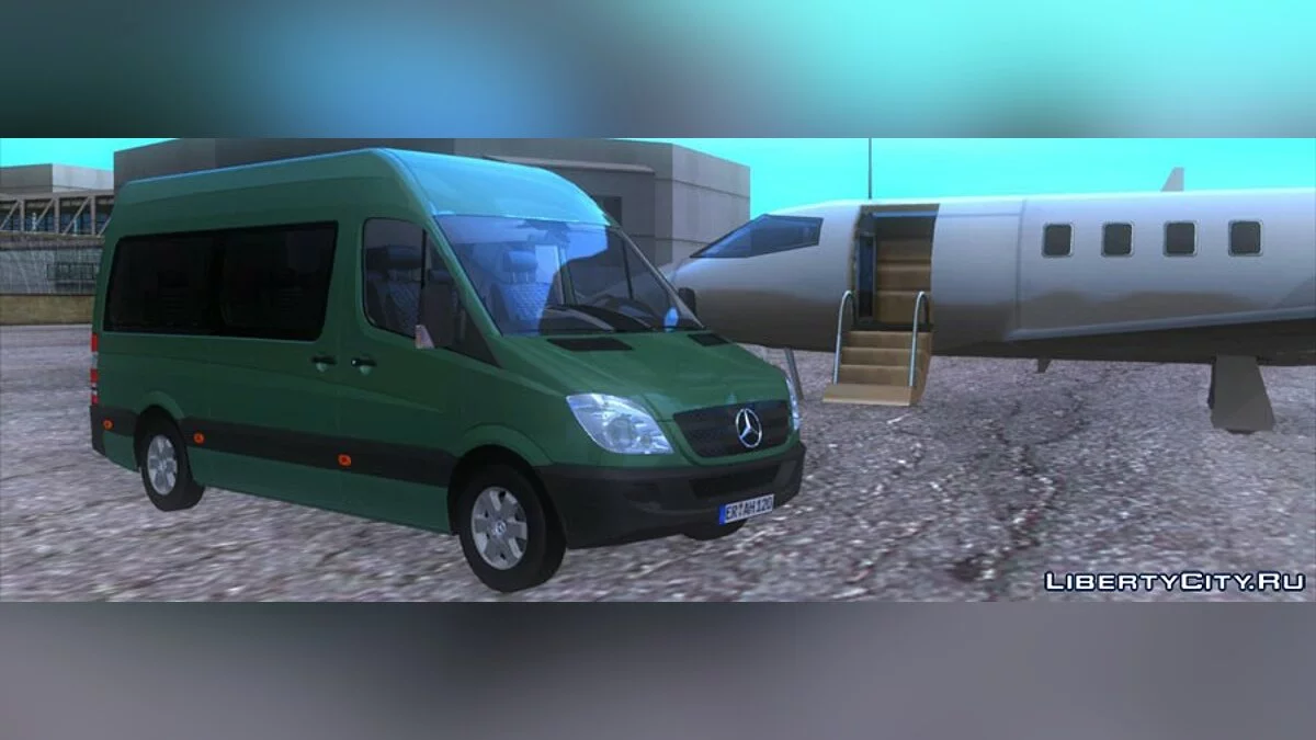 Mercedes-Benz Sprinter 311CDi Passenger van / GTA San Andreas