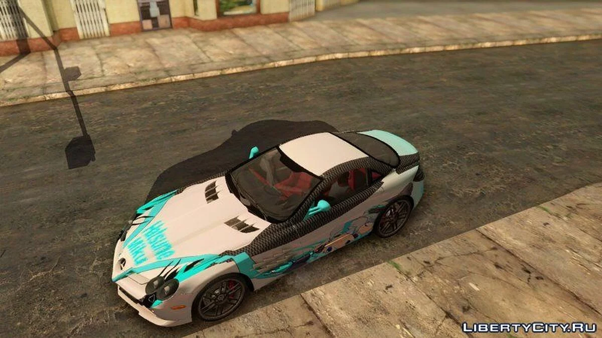 Mercedez-Benz SLR McLaren 722 Hatsu Miku / GTA San Andreas
