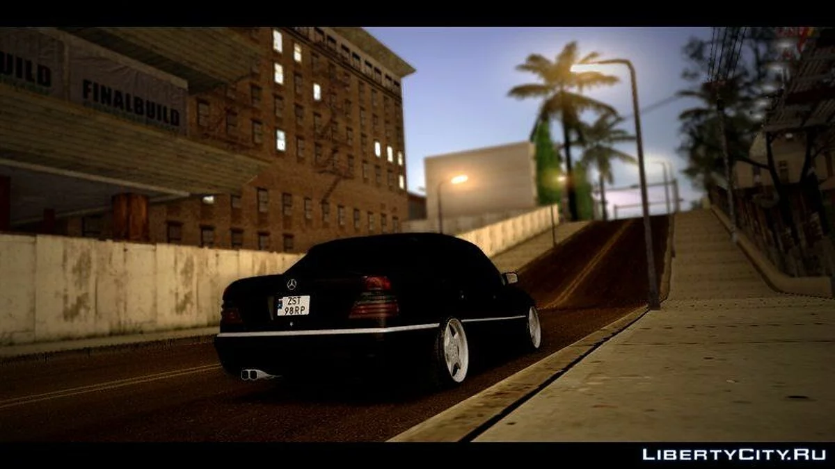 Mercedes-Benz W202 Black Bandit / GTA San Andreas