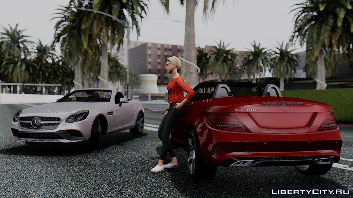 Mercedes-Benz SLC300 / GTA San Andreas