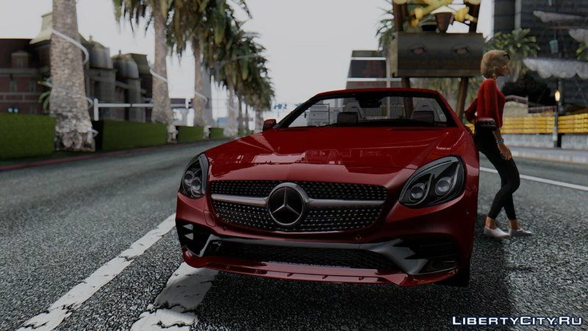 Mercedes-Benz SLC300 / GTA San Andreas