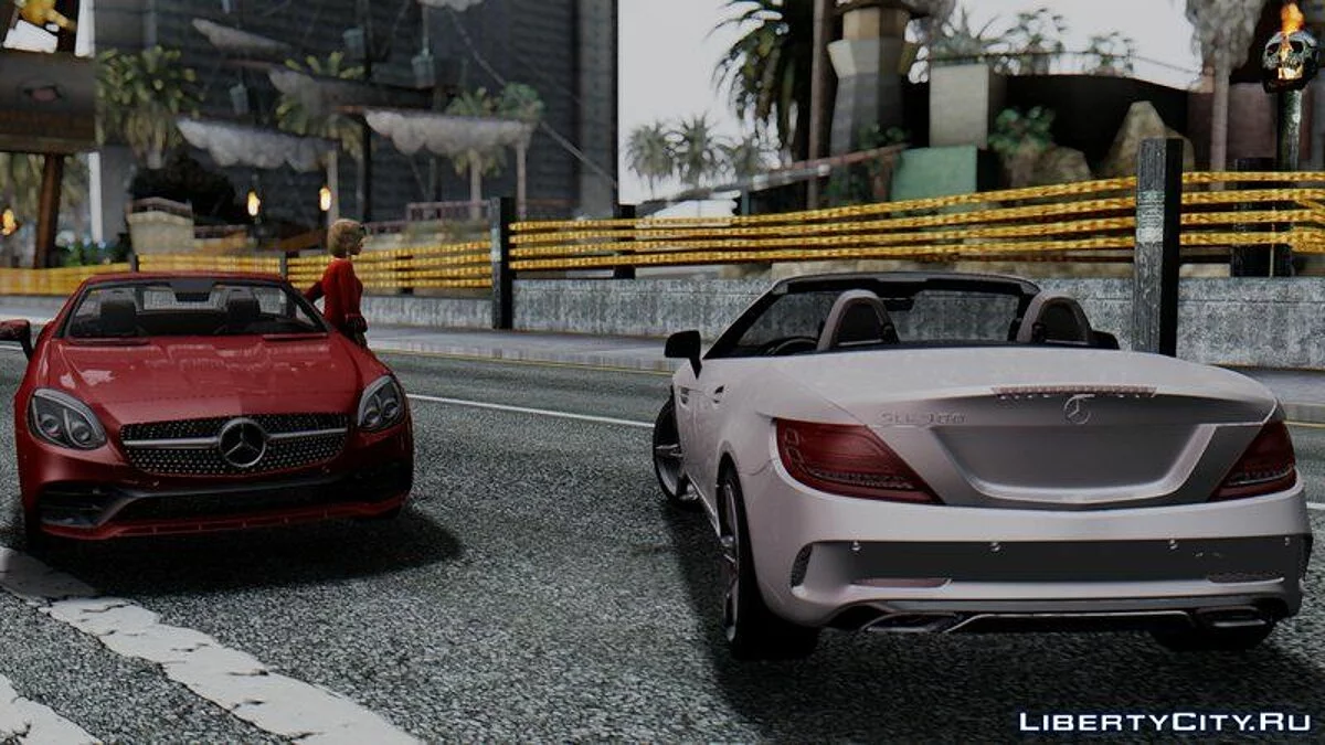 Mercedes-Benz SLC300 / GTA San Andreas