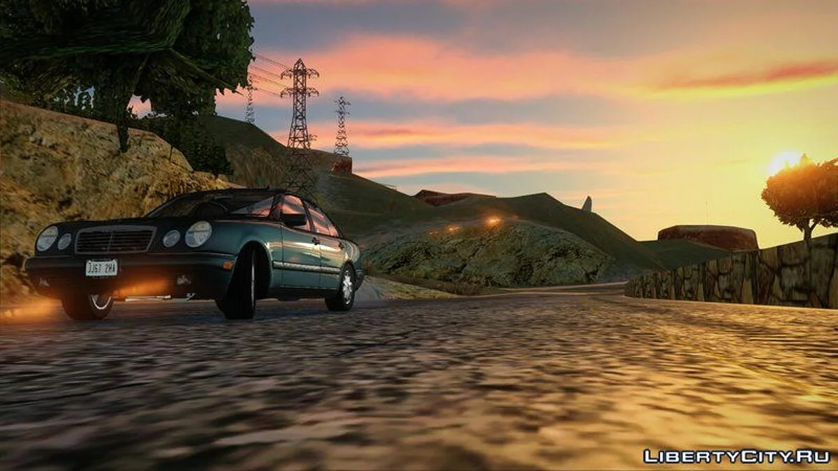Mercedes-Benz E-Klasse W210 E320 1995 (US-Spec) / GTA San Andreas