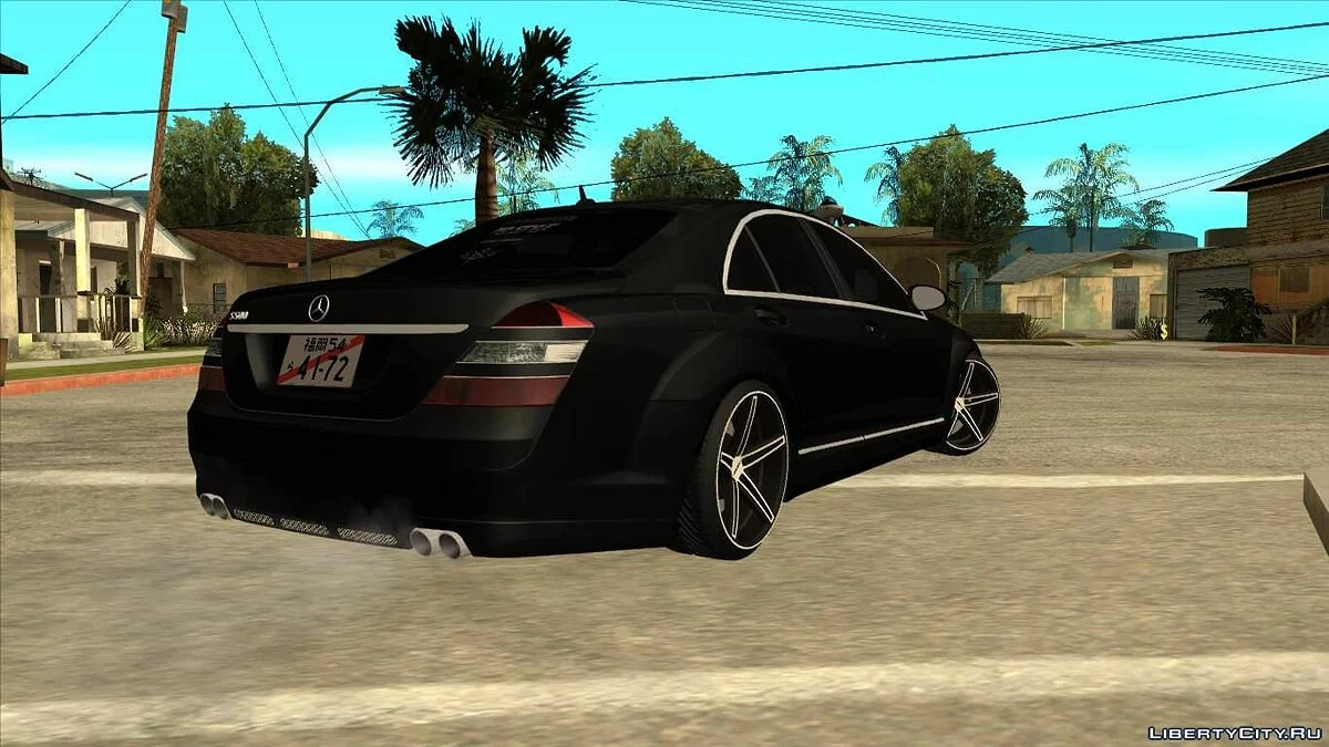 Mercedes-Benz S500 Vossen / GTA San Andreas