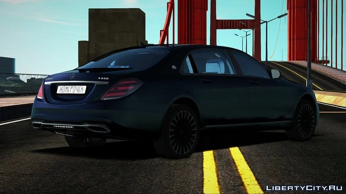 Mercedes Maybach S650 2018 W222 / GTA San Andreas