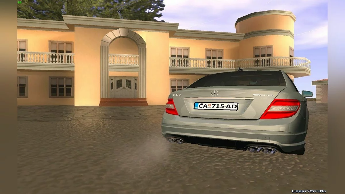 Mercedes-Benz C63 / GTA San Andreas