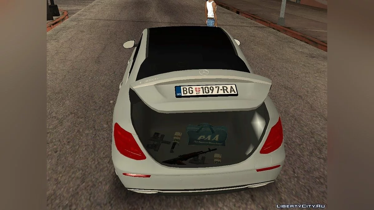 Mercedes-Benz E530 Сербская Мафия / GTA San Andreas