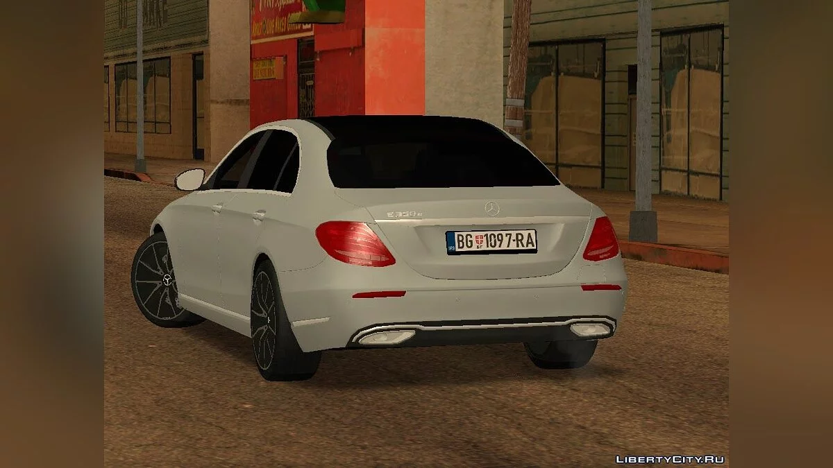 Mercedes-Benz E530 Сербская Мафия / GTA San Andreas