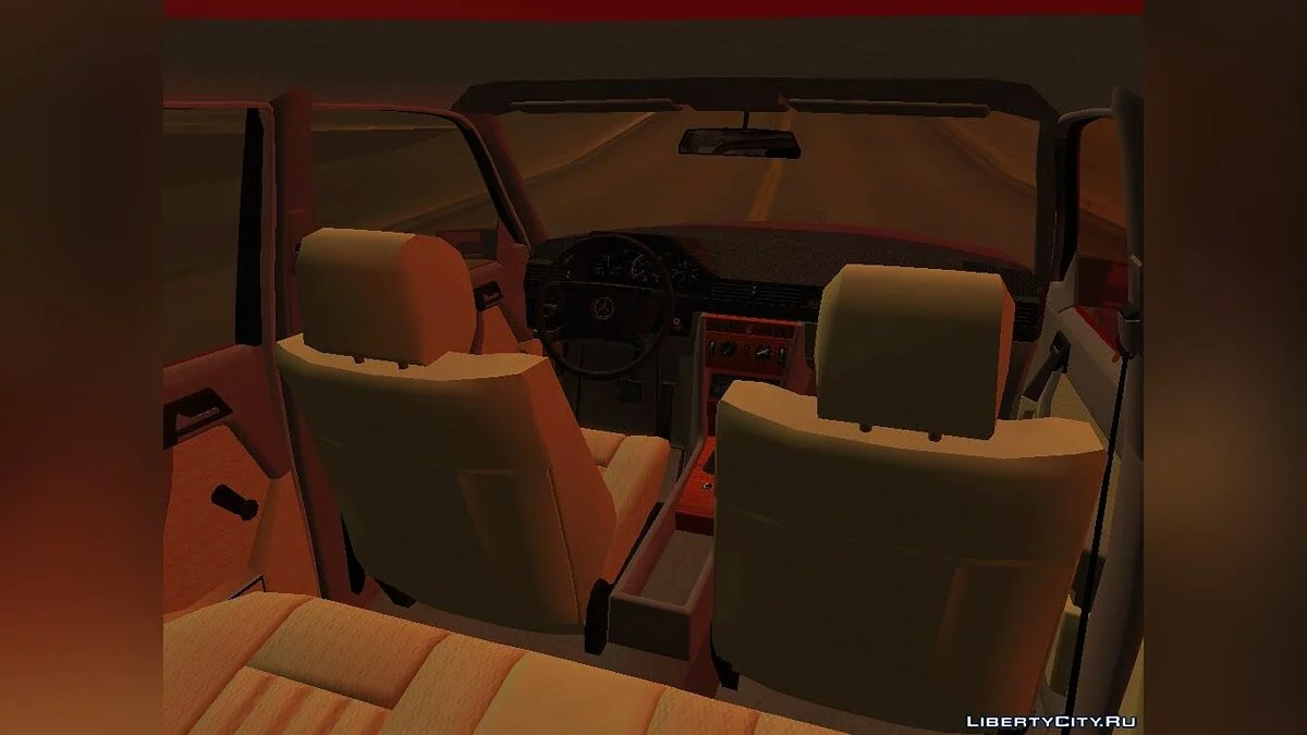 Mercedes-Benz W124 / GTA San Andreas