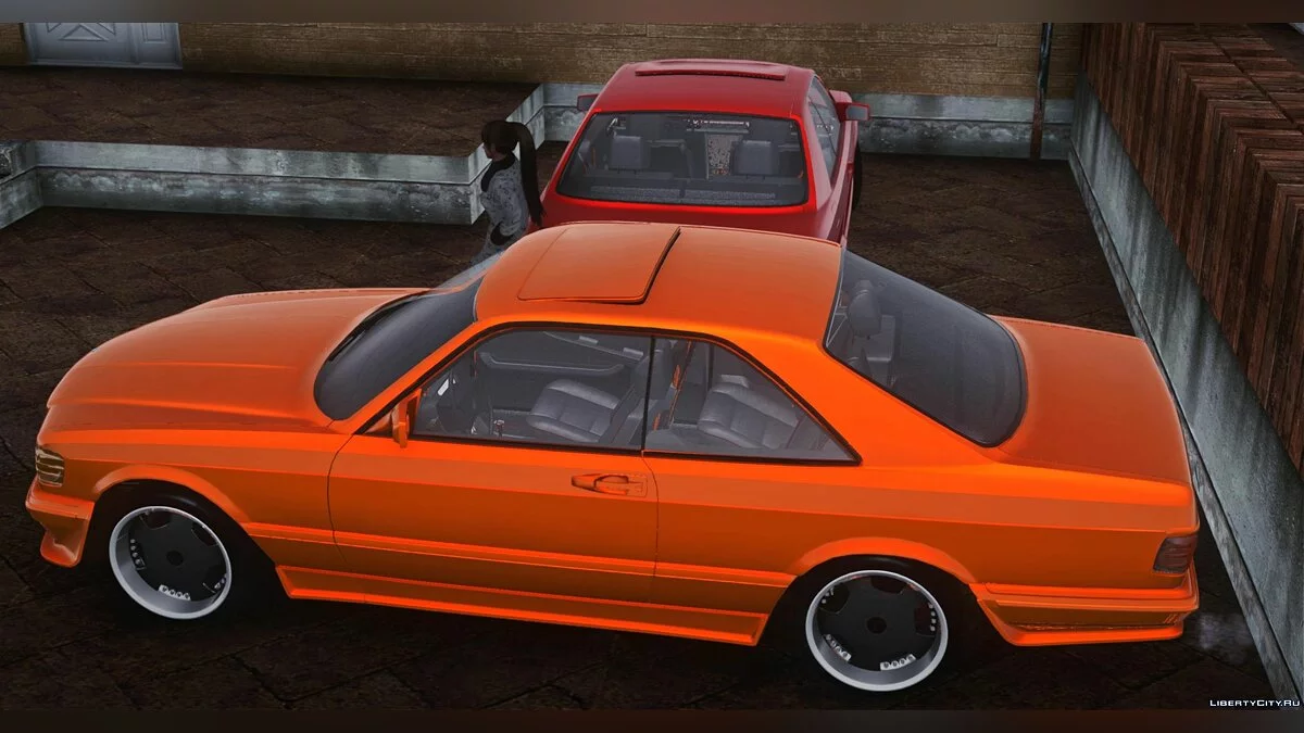 Mercedes 560 sec amg / GTA San Andreas