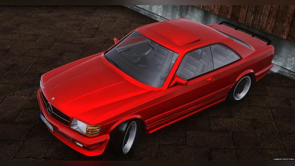 Mercedes 560 sec amg / GTA San Andreas