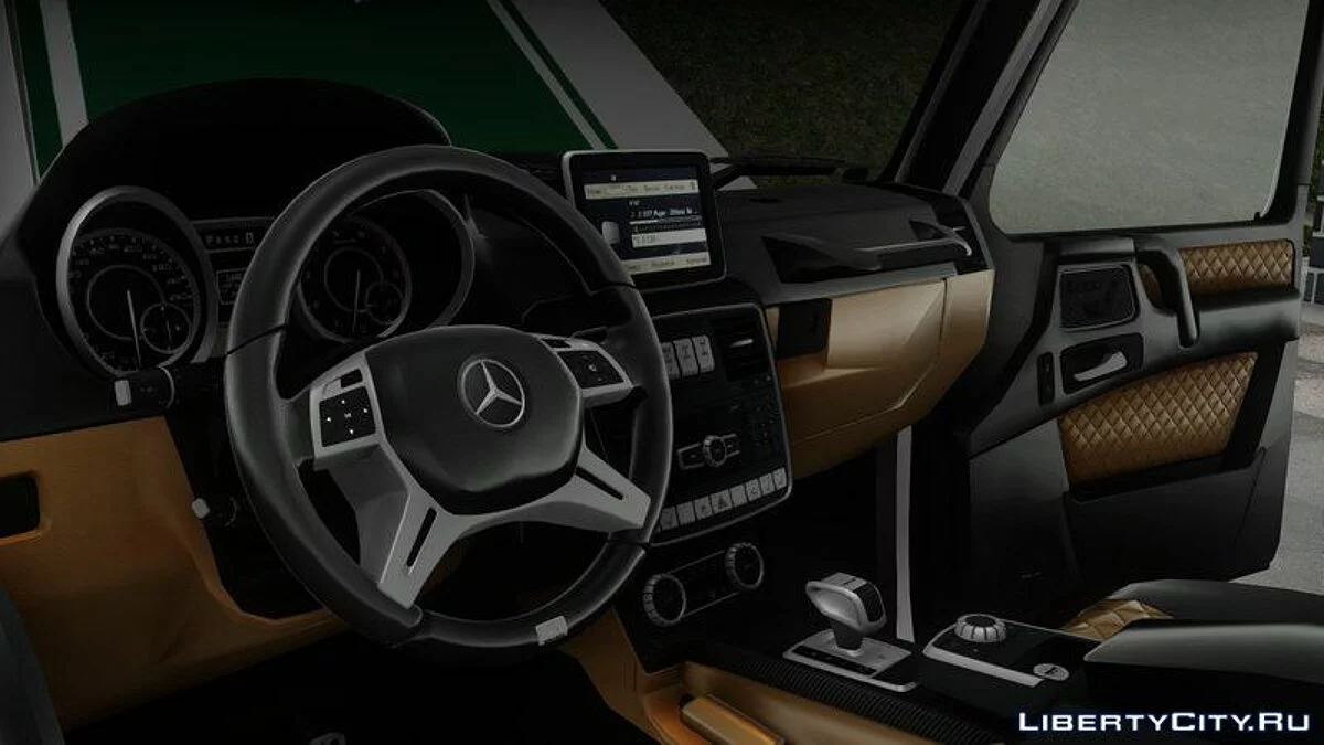 Mercedes-Benz G700 Brabus Widestar Полиция Дубая / GTA San Andreas