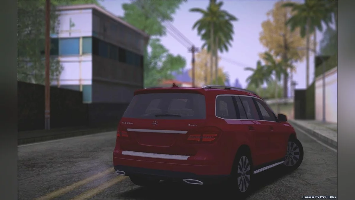 Mercedes-Benz GLS 350d 2018 / GTA San Andreas