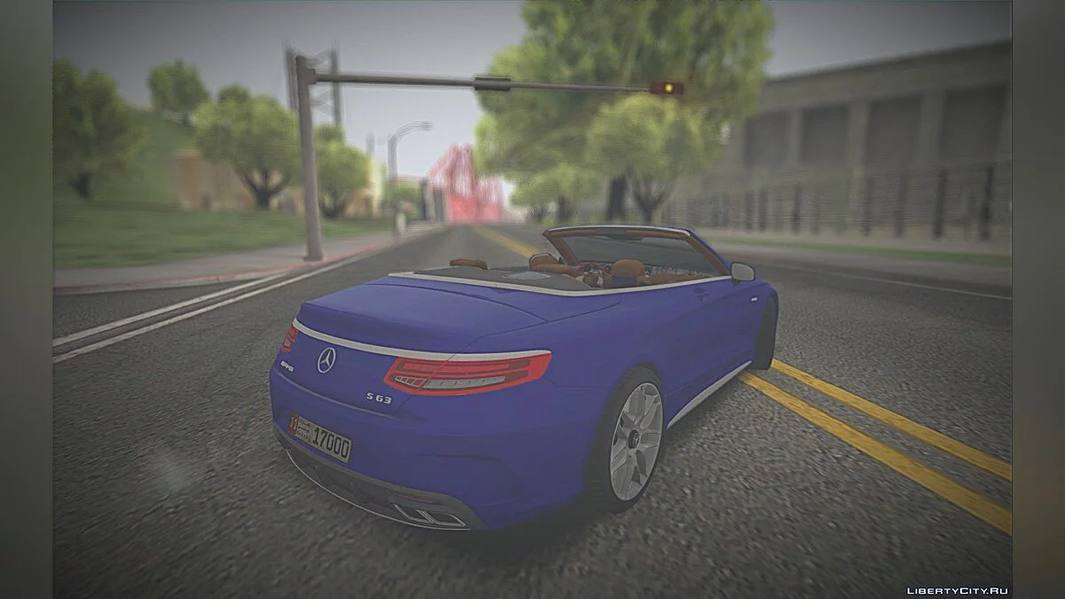 Mercedes-Benz S63 2018 / GTA San Andreas