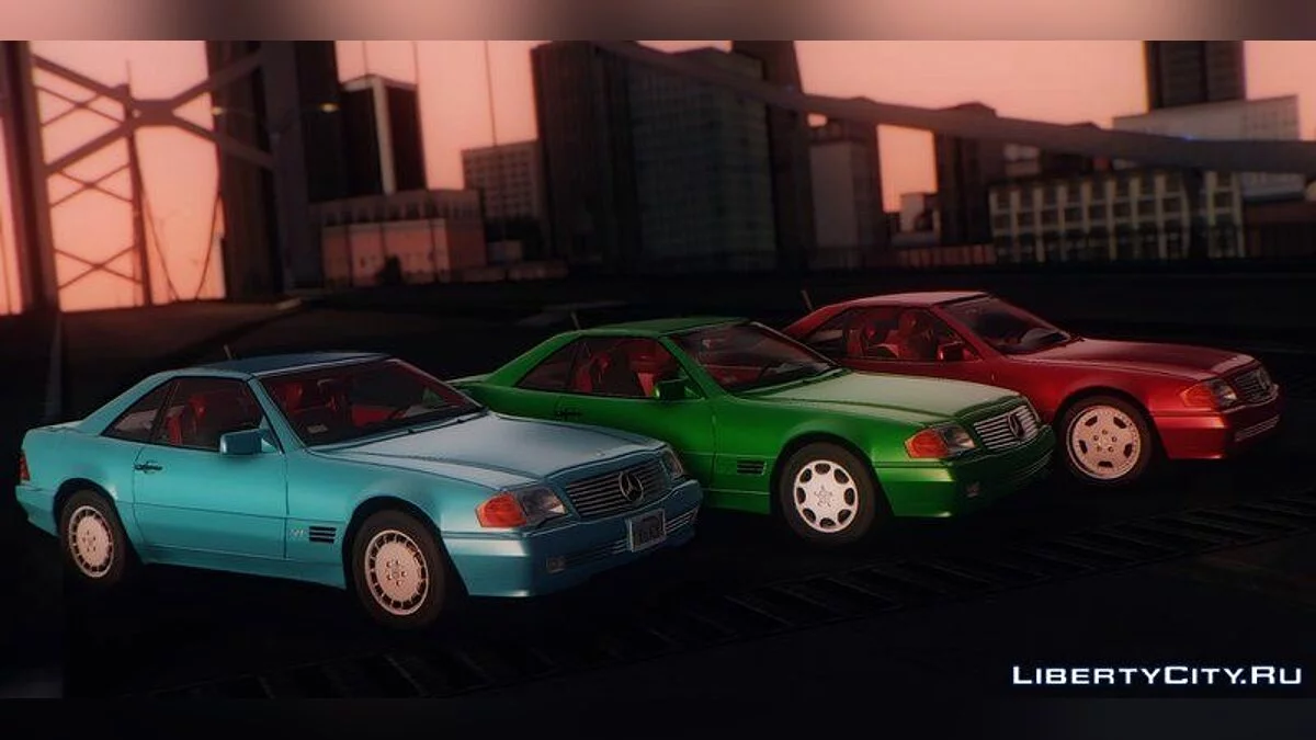 Mercedes-Benz SL-Class (R129) 600SL500SL 1993 (US-Spec) / GTA San Andreas