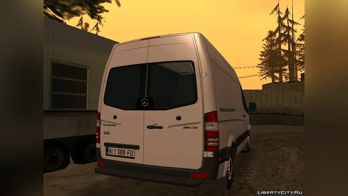 Mercedes Benz Sprinter 2017 / GTA San Andreas