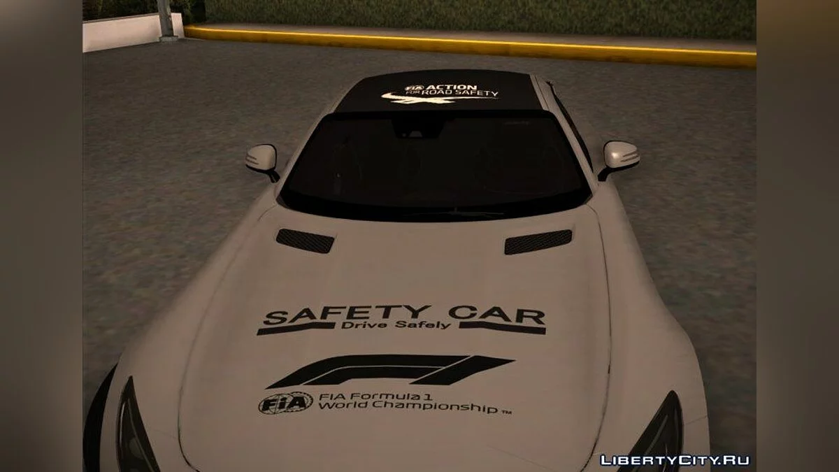 2017 Mercedes AMG GT R - Safety Car + Sound / GTA San Andreas