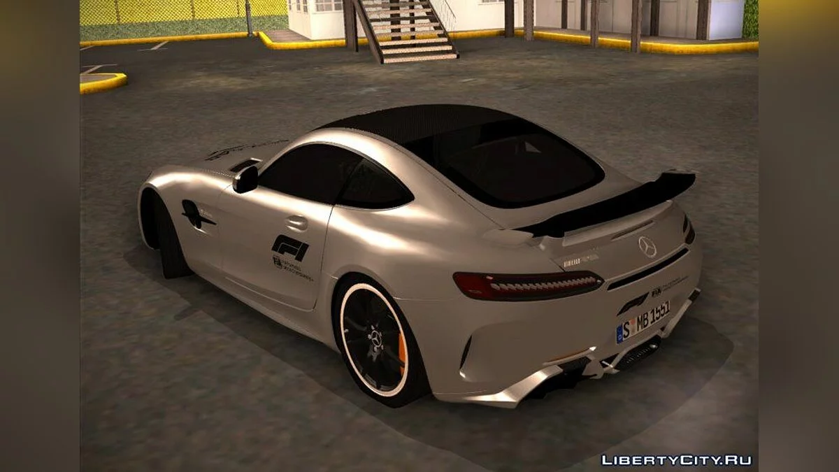 2017 Mercedes AMG GT R - Safety Car + Sound / GTA San Andreas