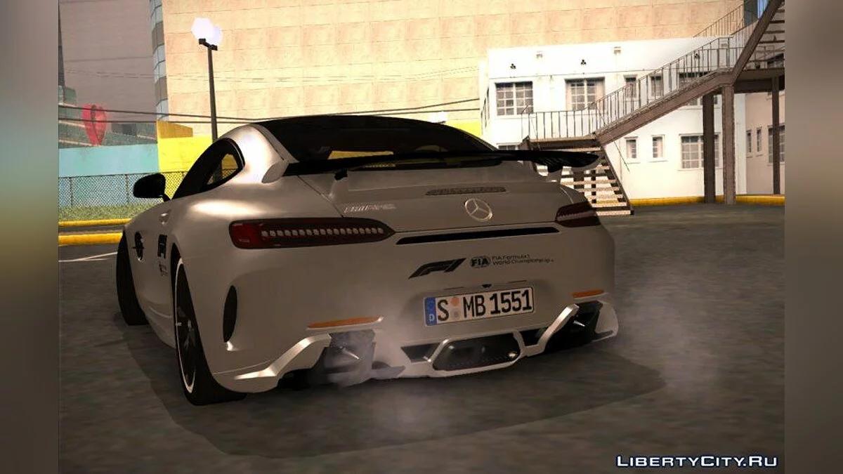 2017 Mercedes AMG GT R - Safety Car + Sound / GTA San Andreas