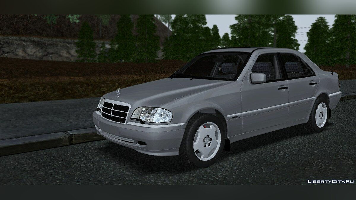 Скачать Mercedes-Benz C180 для GTA San Andreas