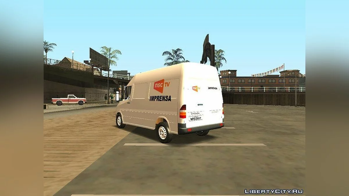 Mercedes-Benz Sprinter NSC TV / GTA San Andreas