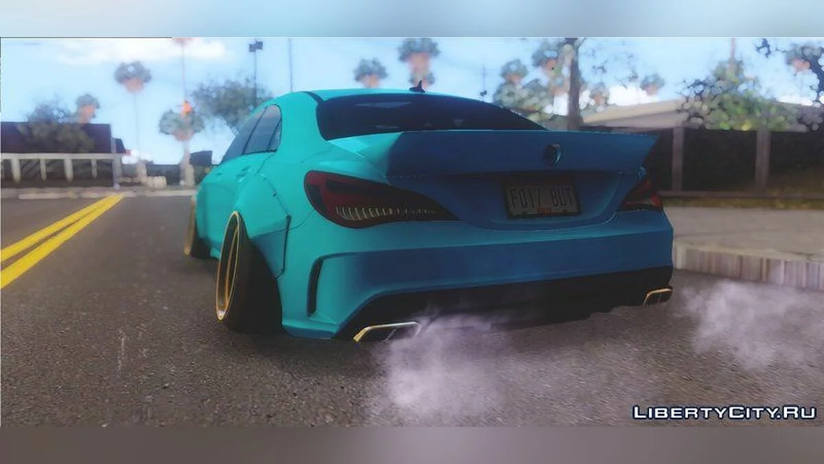 Mercedes CLA 45 AMG WideBody 2014 / GTA San Andreas