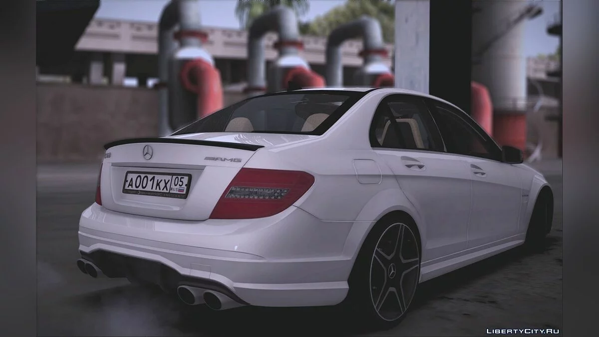 Mercedes-Benz C63 AMG W204 / GTA San Andreas
