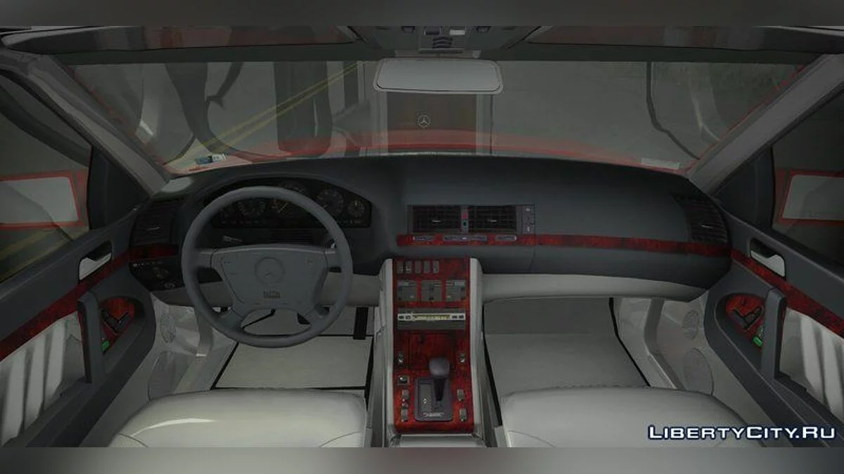 Mercedes-Benz S-Class (W140) 300SD/S350TD/S320/S420/S500/S600 1992-1995 (US-Spec) / GTA San Andreas
