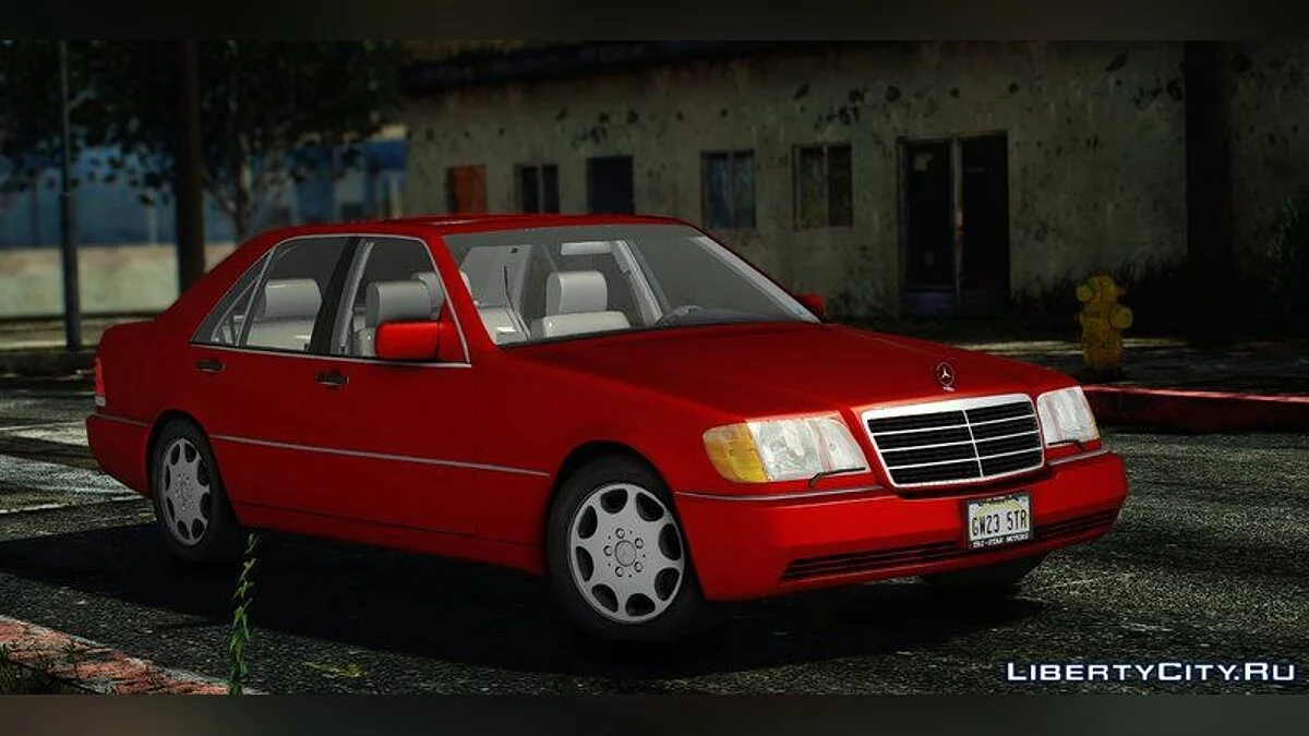 Mercedes-Benz S-Class (W140) 300SD/S350TD/S320/S420/S500/S600 1992-1995 (US-Spec) / GTA San Andreas