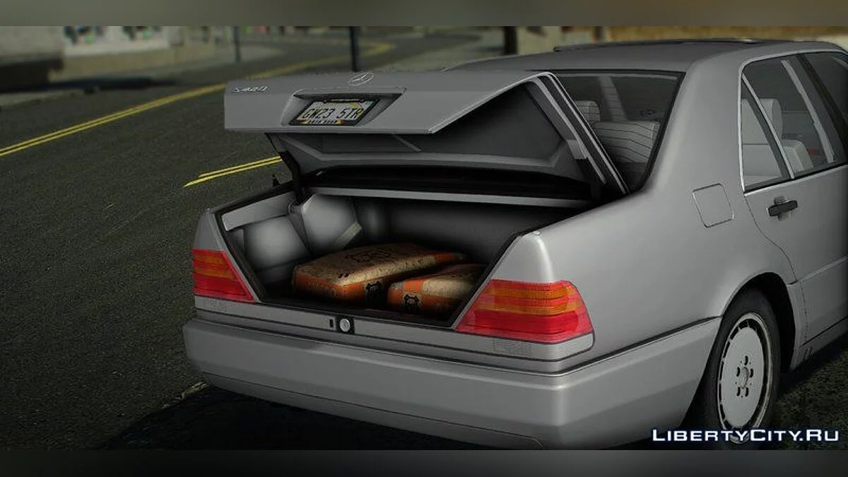 Mercedes-Benz S-Class (W140) 300SD/S350TD/S320/S420/S500/S600 1992-1995 (US-Spec) / GTA San Andreas