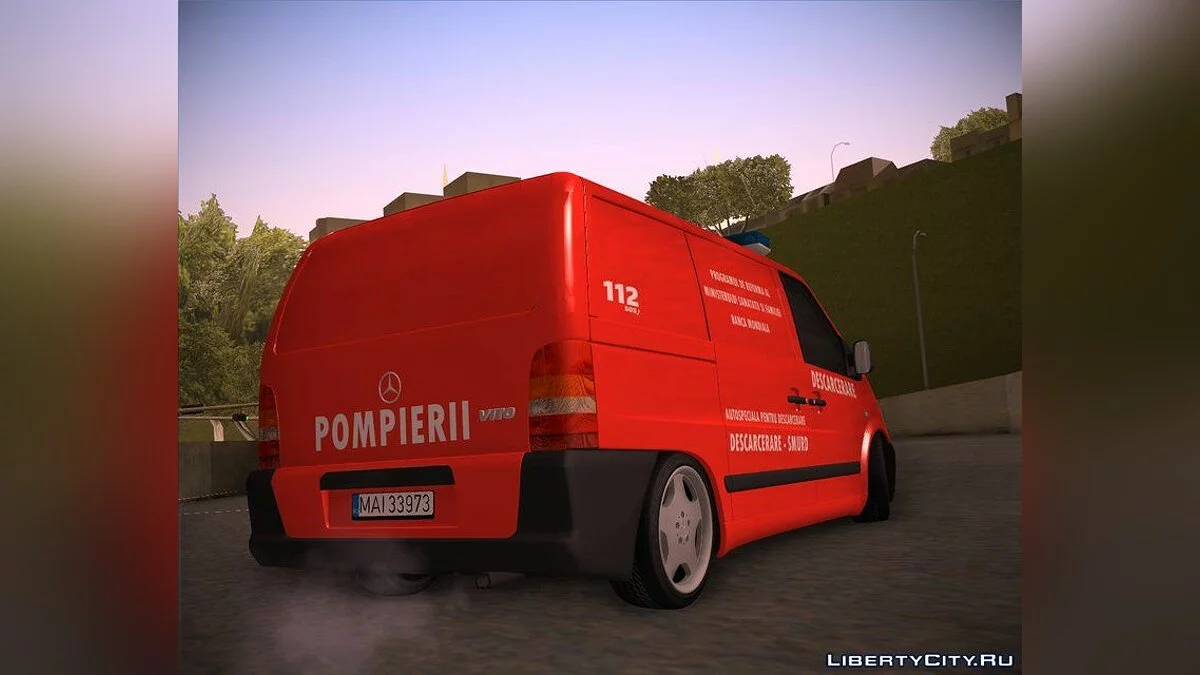 2000 Mercedes Benz Vito - Descarcerare / GTA San Andreas