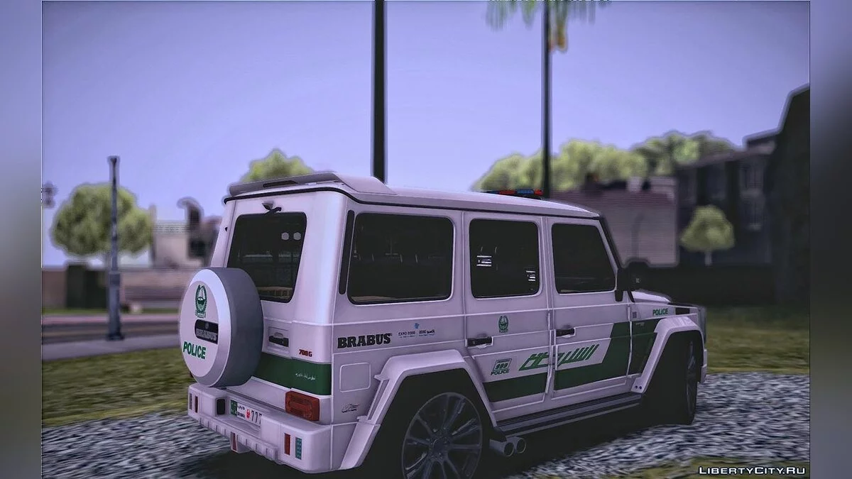 Mercedes-Benz G700 Police / GTA San Andreas