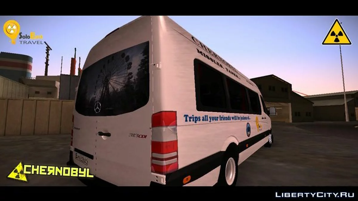 Mercedes Benz Sprinder 313 CDi - Chernobyl Tour / GTA San Andreas