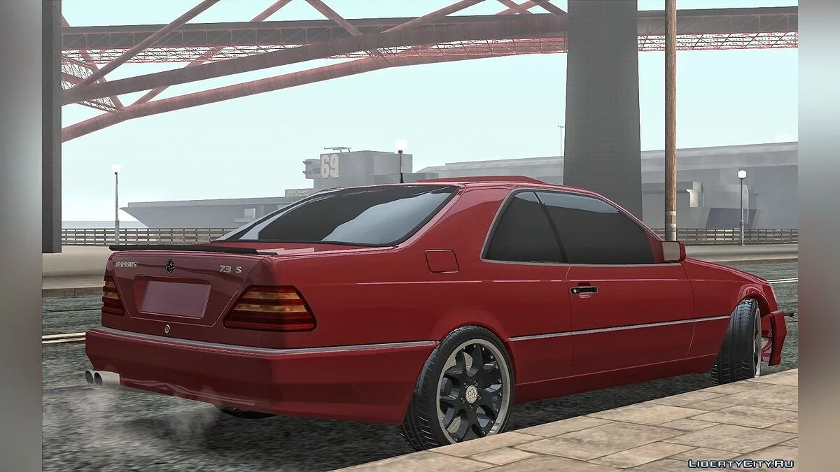Mercedes-Benz CL73S W140 / GTA San Andreas