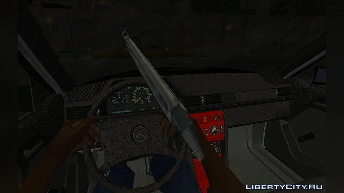 Mercedes-Benz E220 (W124) / GTA San Andreas