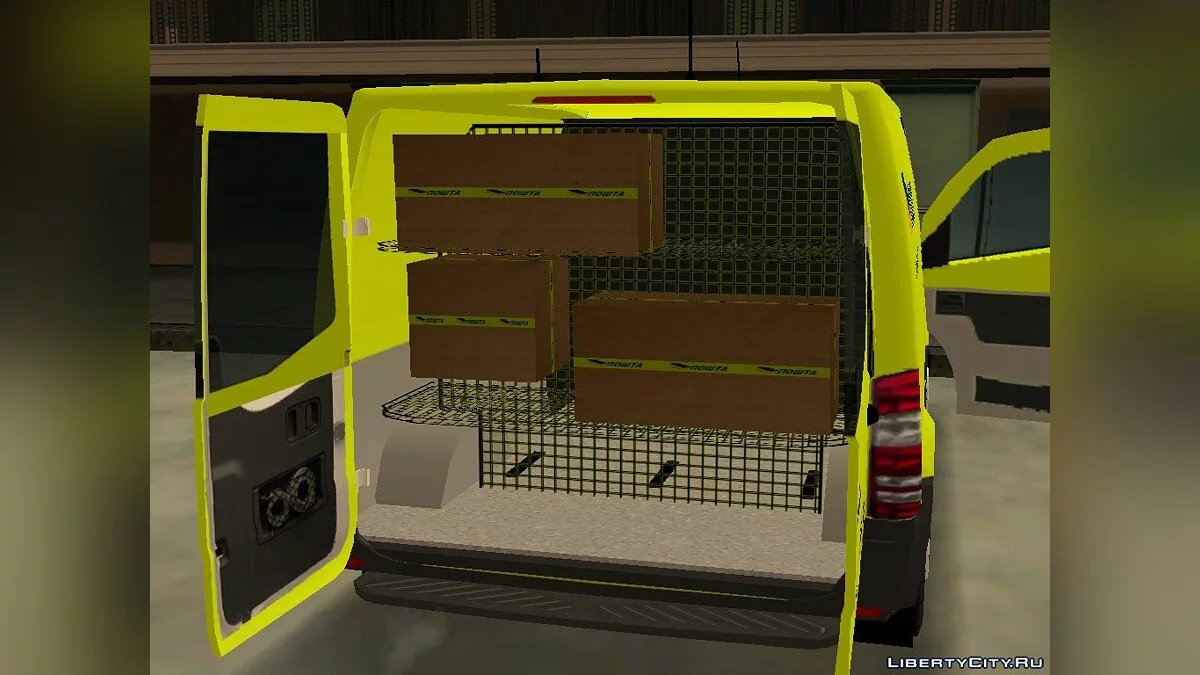 Mercedes Benz Sprinter Posta / GTA San Andreas