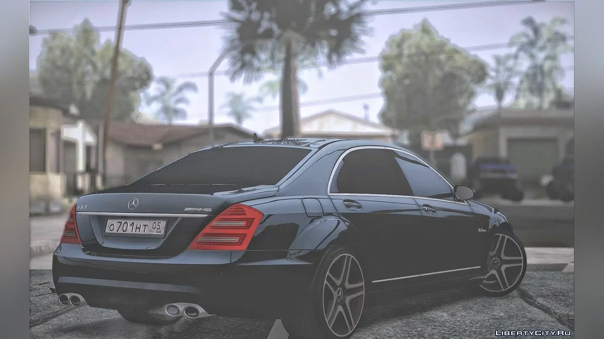 Mercedes-Benz W221 S63 AMG / GTA San Andreas