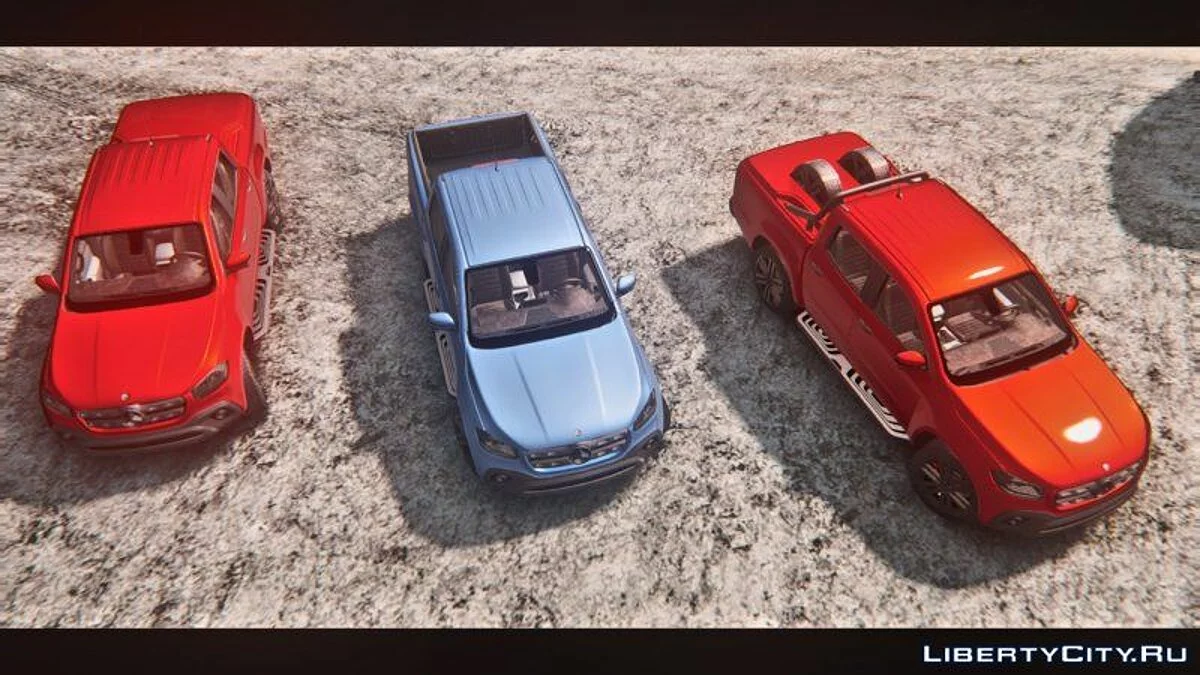 Mercedes-Benz X-Class 2018 / GTA San Andreas