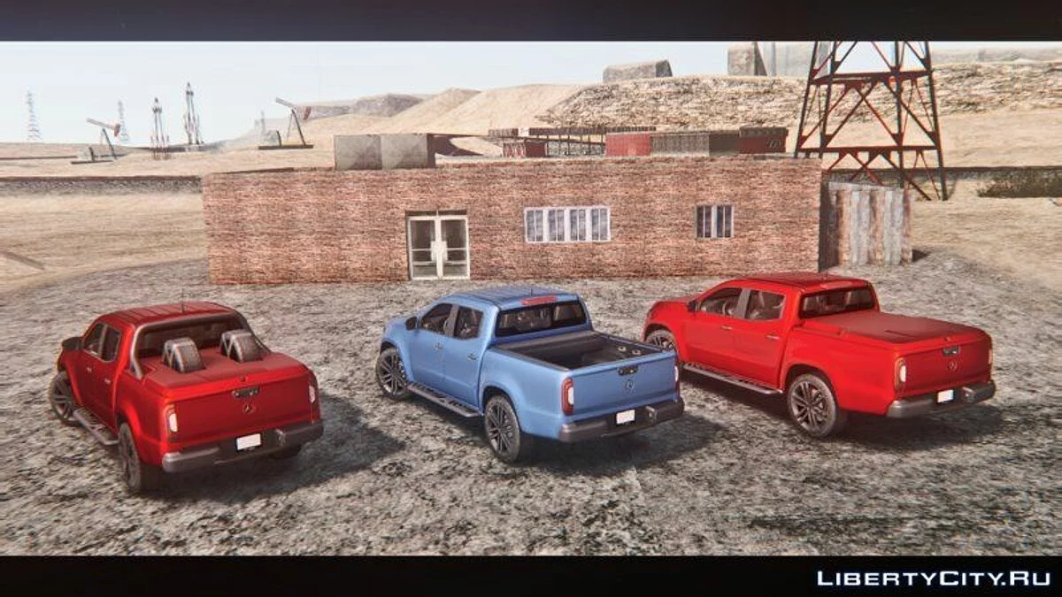 Mercedes-Benz X-Class 2018 / GTA San Andreas