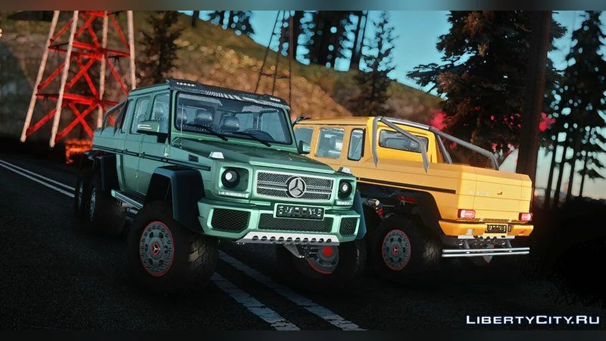 Mercedes-Benz G63 AMG 6x6 / GTA San Andreas