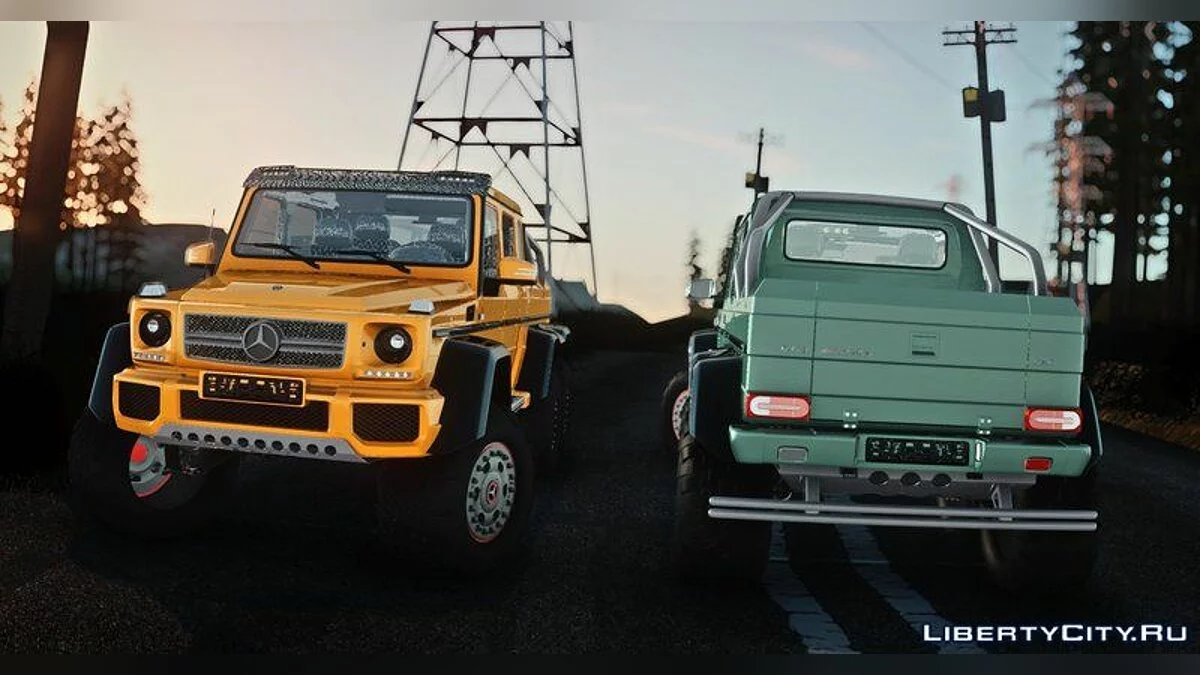 Mercedes-Benz G63 AMG 6x6 / GTA San Andreas