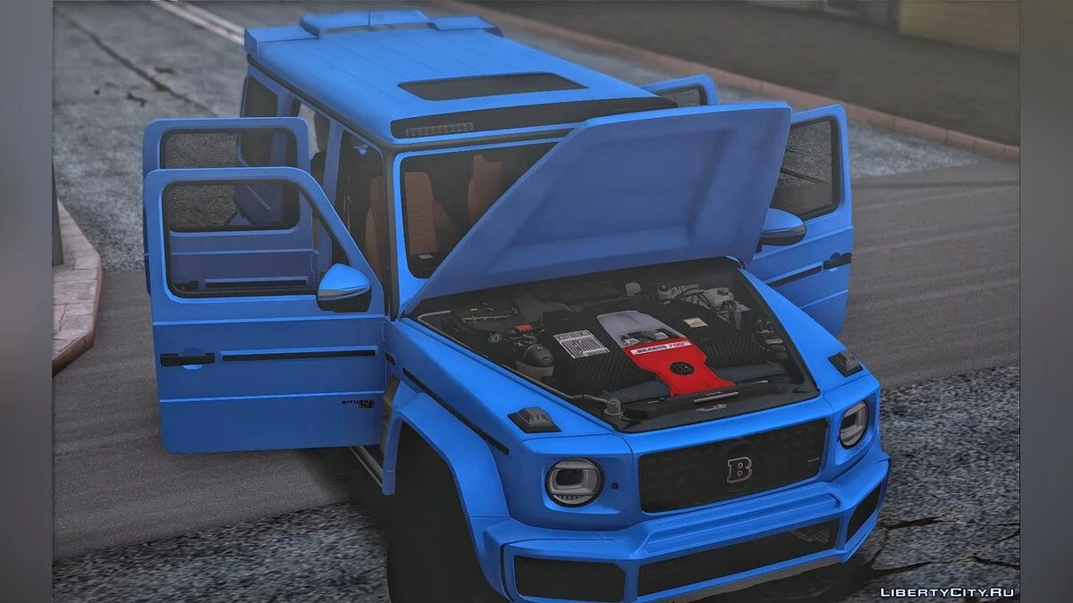 Mercedes-Benz G700 Widestar Brabus / GTA San Andreas
