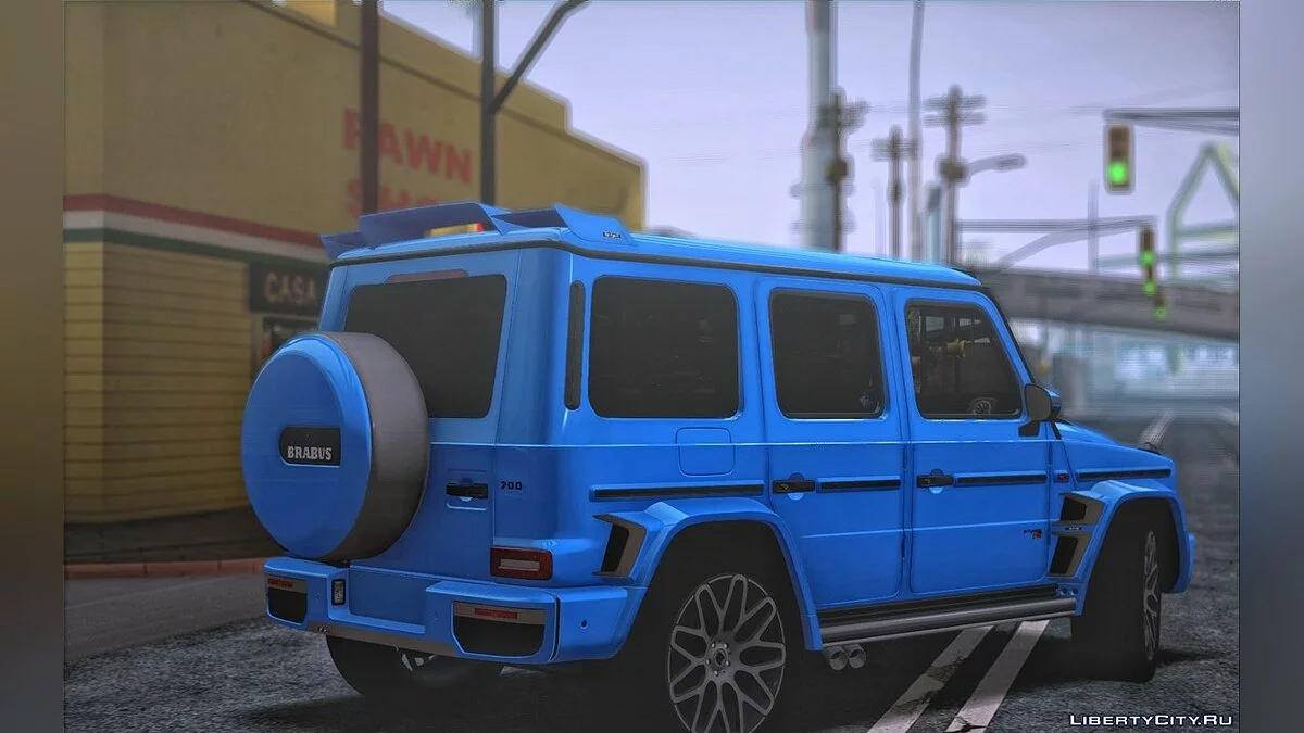 Mercedes-Benz G700 Widestar Brabus / GTA San Andreas