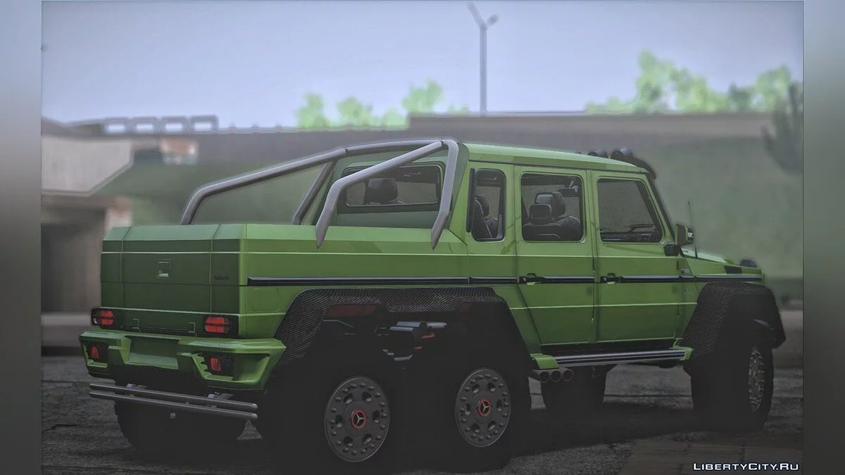 Mercedes-Benz Mansory Gronos 6x6 / GTA San Andreas