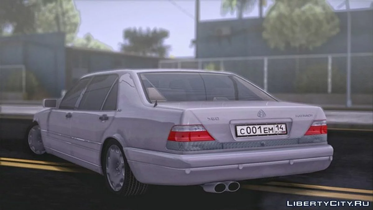 Mercedes-Benz W140 Maybach / GTA San Andreas