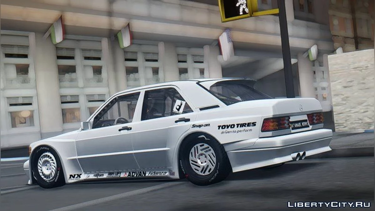1990 Mercedes Benz 190E Rocket Bunny Pandem Type II / GTA San Andreas